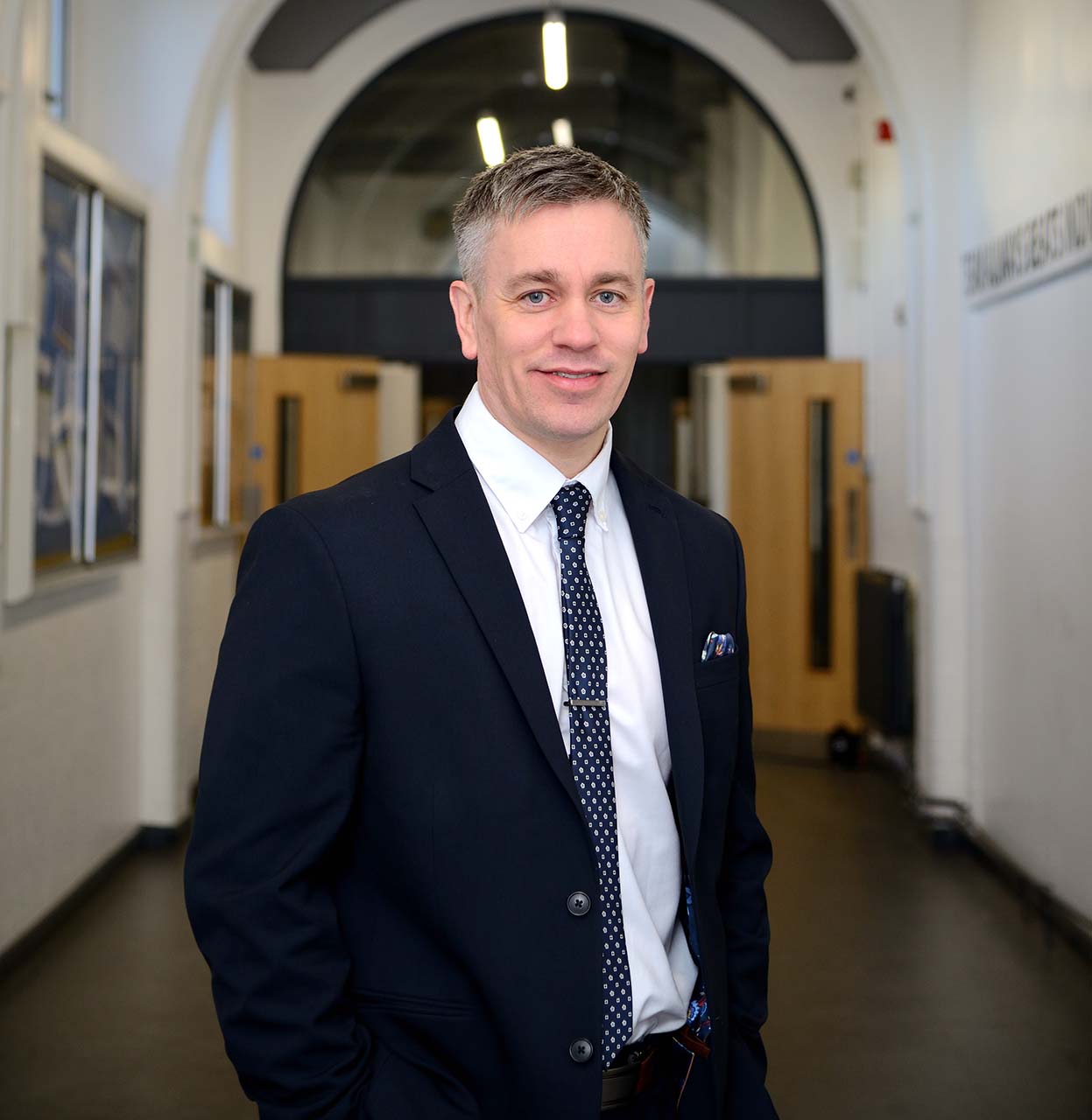 Mr Steven Clough, Headteacher of Tanfield School