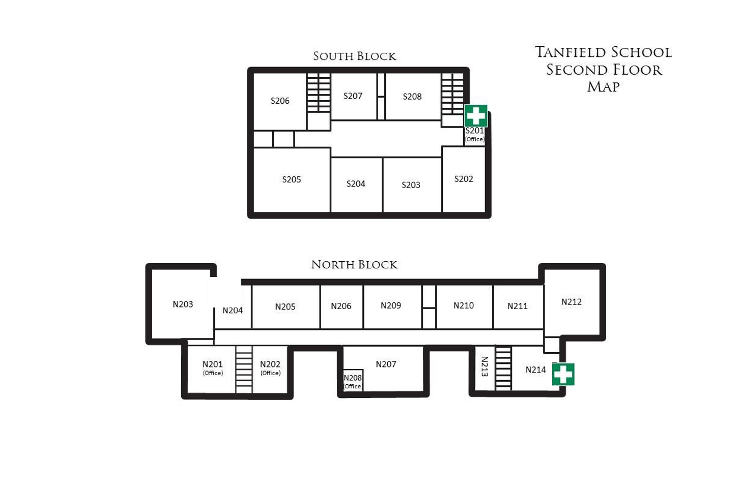 Location of First Aid Kits on the first floor